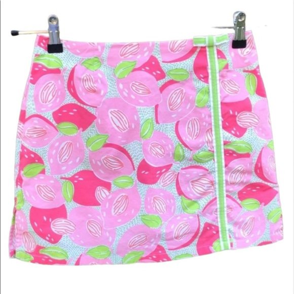 Lilly Pulitzer Pants - Lilly Pulitzer Lenore Skirt / Shorts Size 0  Mango Mama Print